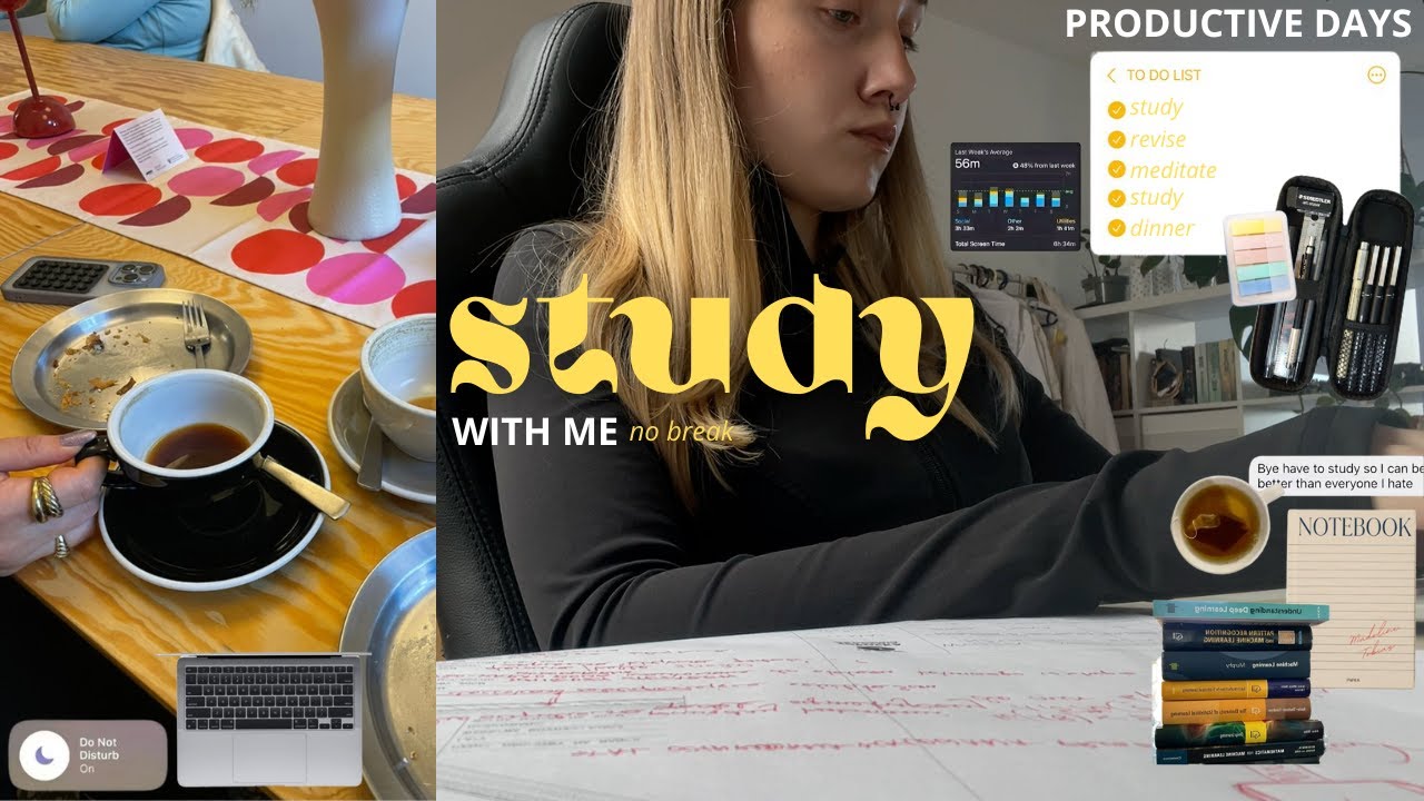 Cozy Autumn Study With Me 🍁