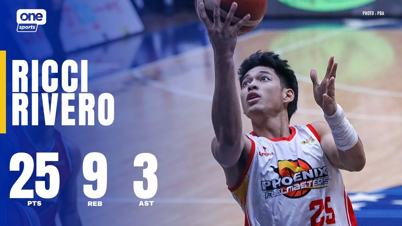 Ricci Rivero FLIRTS DOUBLE-DOUBLE for Phoenix | PBA SEASON 50 PHILIPPINE CUP