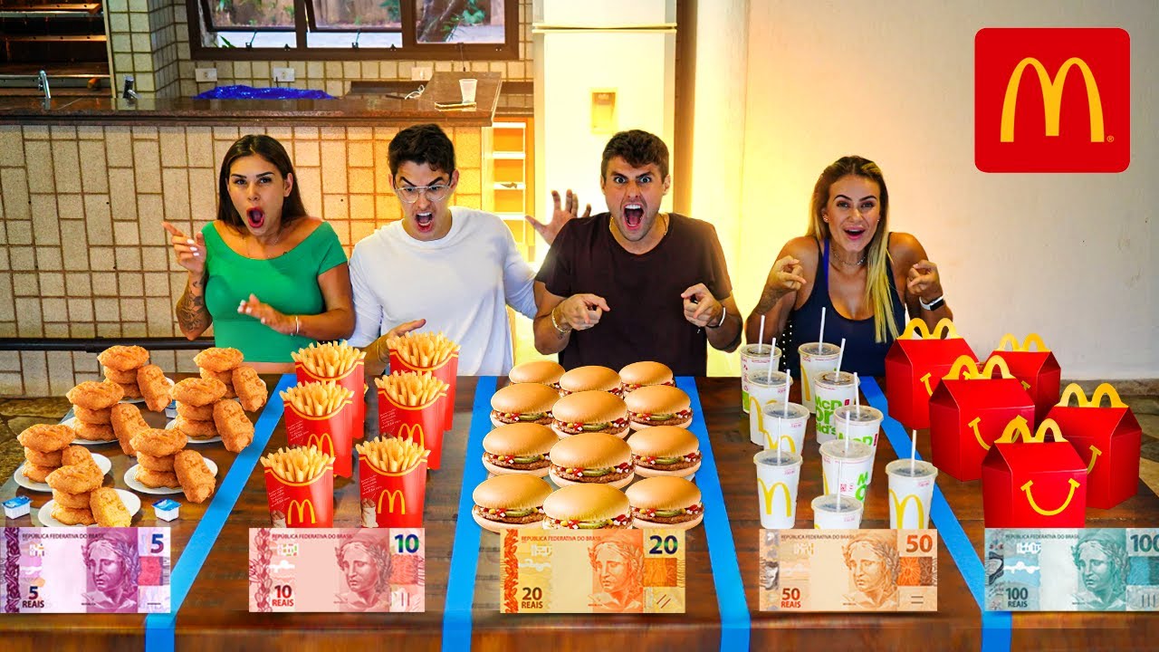TODO MCDONALDS QUE VOCÊ COMER, EU VOU PAGAR!! ( NOVO MINI GAME ) [ REZENDE EVIL ]