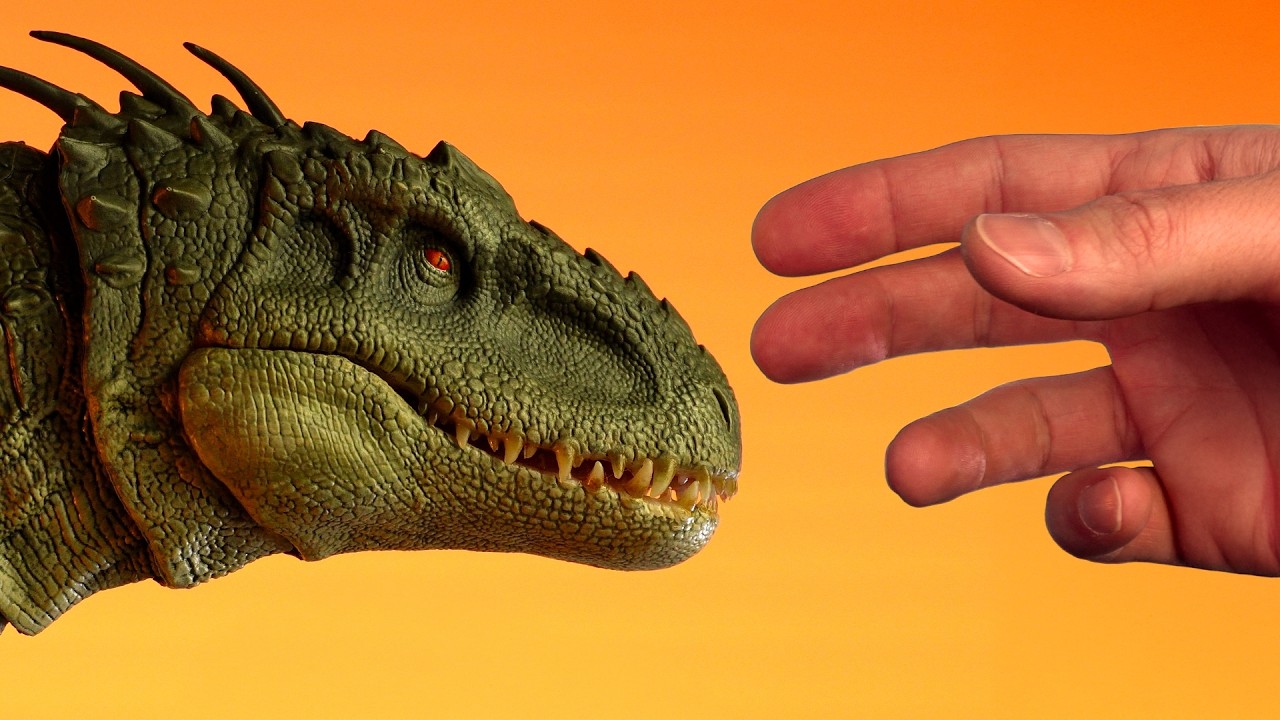 THIS is how you make a Dinosaur Action Figure!