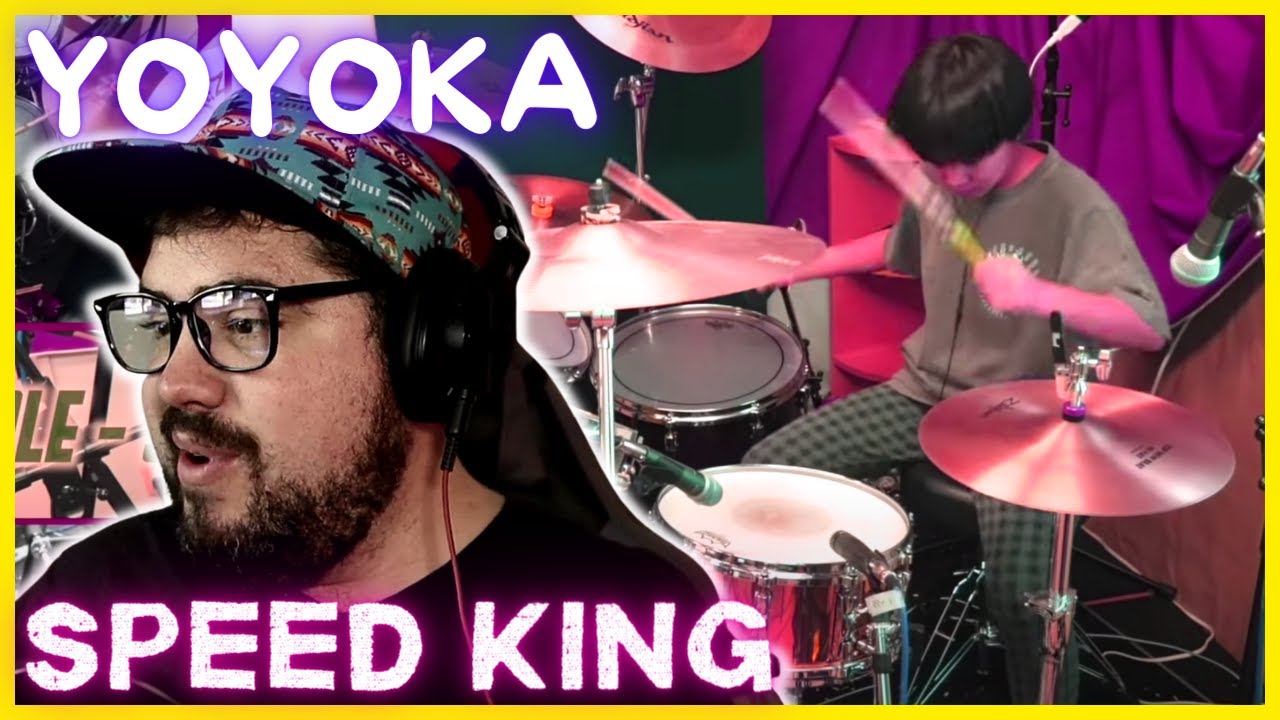 EFFORTLESS DRUMMING PERFECTION! Yoyoka 'Speed King' [Deep Purple] Musician Reaction + Analysis