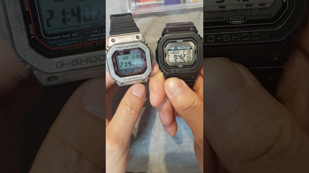 시계리뷰] 지샥 레트로 메탈 커스텀 스왑(gw-m5610 X glx-5600)
