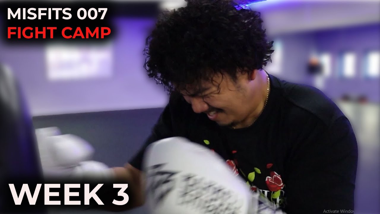 SALT PAPI VS ANTHONY TAYLOR: TRAINING CAMP WEEK 3 (MISFITS & DAZN BOXING SERIES 007) #ksivsfournier