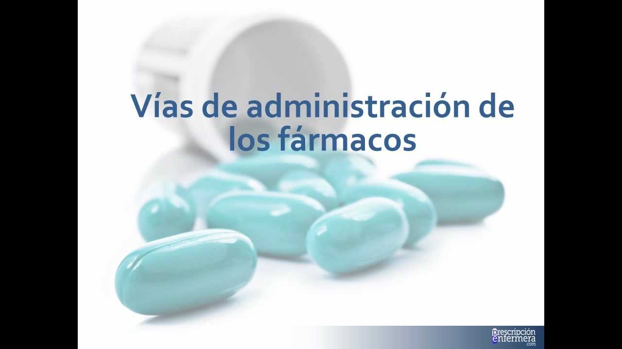 Tema 6. VÍAS DE ADMINISTRACIÓN DE FÁRMACOS.