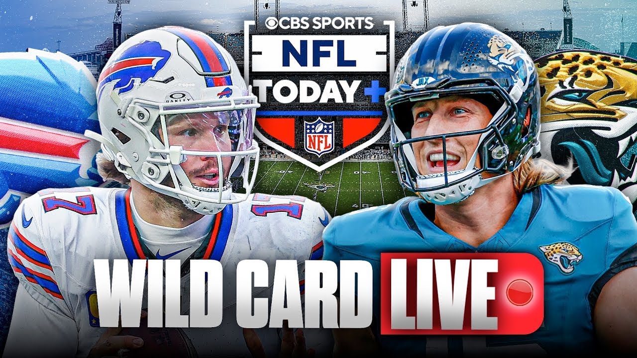 NFL Today Plus Wild Card LIVE: Bills vs Jaguars showdown 😤 The crew gets you ready for the action ✅