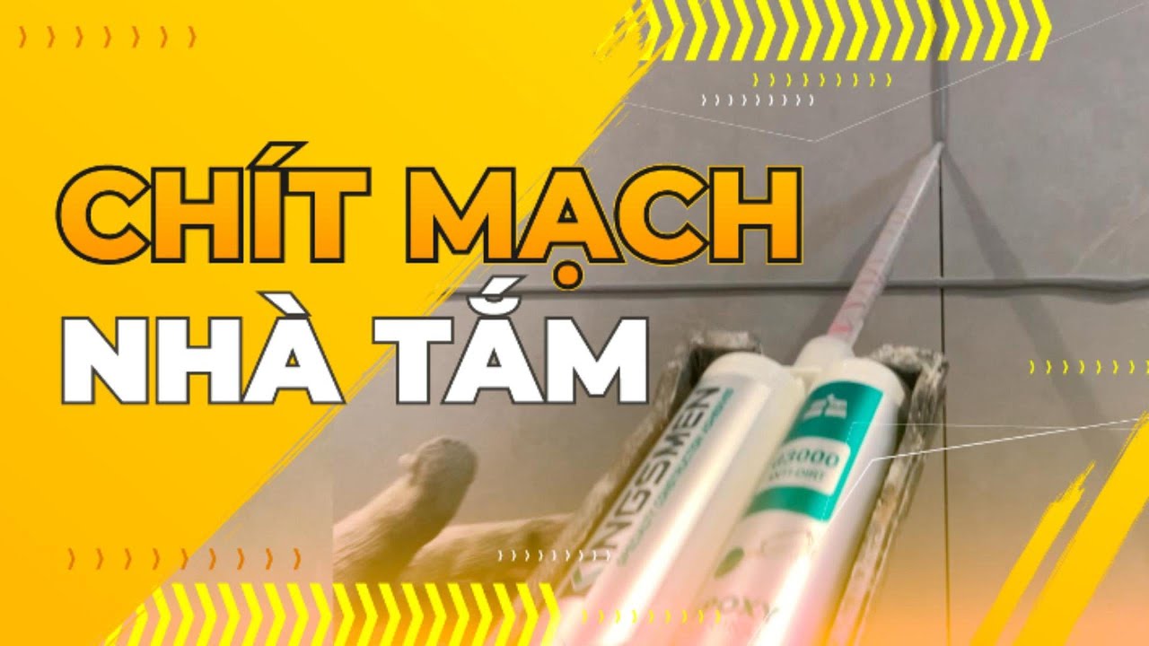 Hướng dẫn thi công keo chít mạch 2 thành phần Kingsmen G3000 cho nhà tắm, nhà vệ sinh