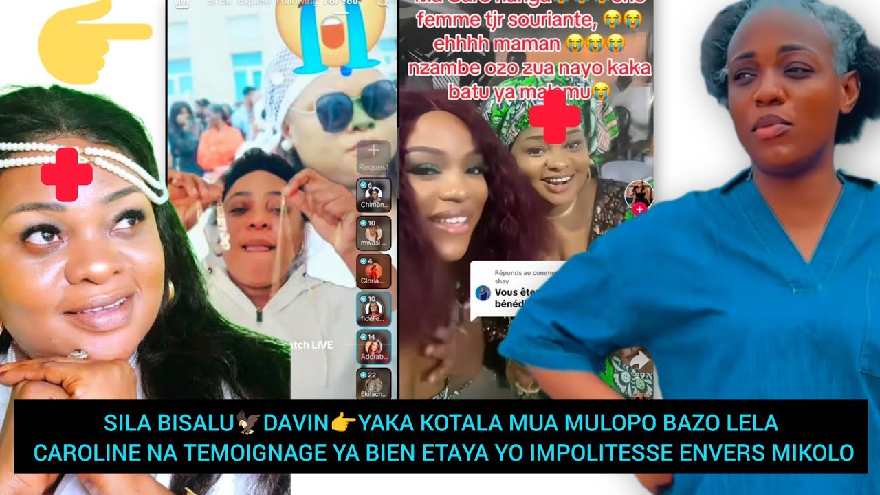 SILA BISALU🦅DAVIN👉YAKA KOTALA MUA MULOPO APESI TEMOIGNAGE YA CAROLINE YA BIEN ETAYA YO IMPOLITESSE