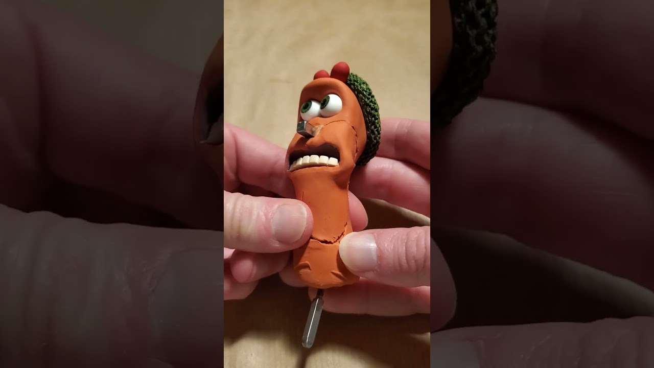 Animating Ginger's Mouth Shapes 🐔 Making Of Chicken Run: Dawn of the Nugget #BehindTheScenes #shorts