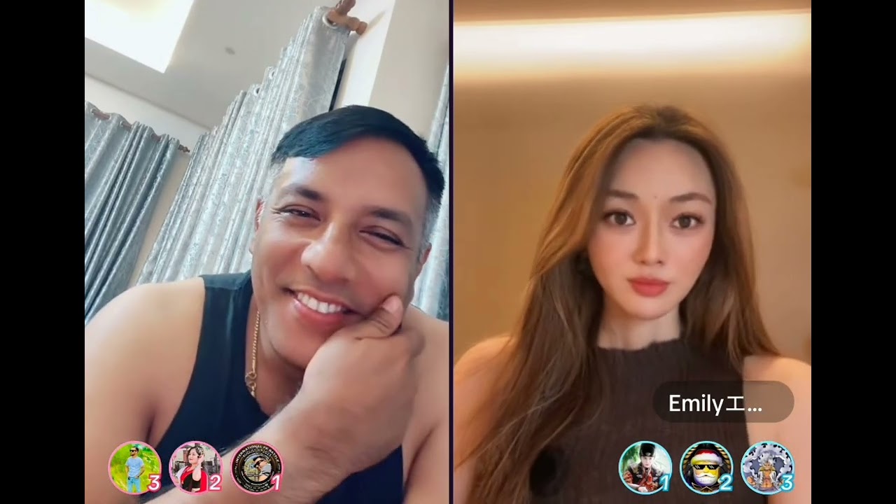 Amit giri v Emily #trending #tiktoklive nepali boy #soithkorean
