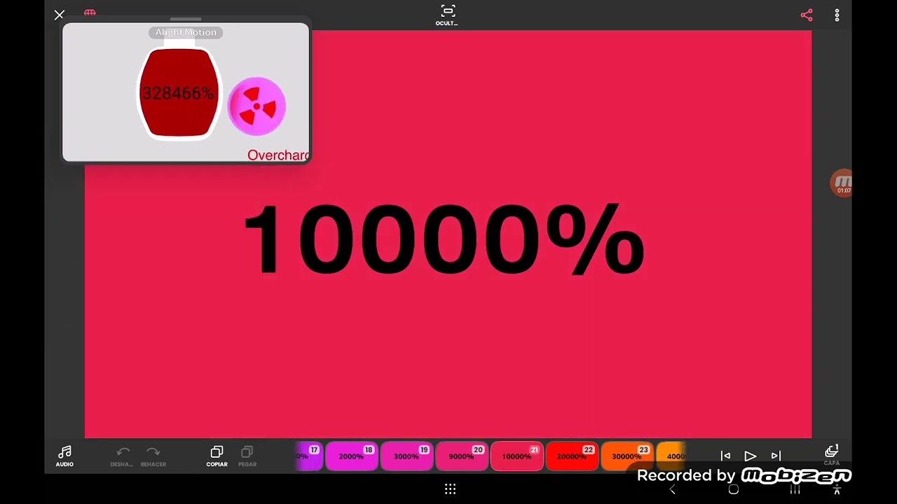 Battery overcharging to 70000%