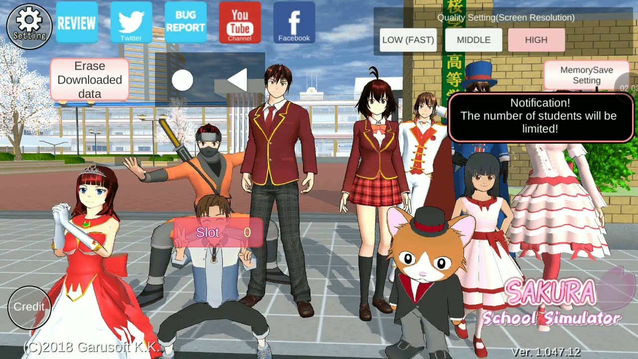 Drama drama di sakura school simulator part 1 
