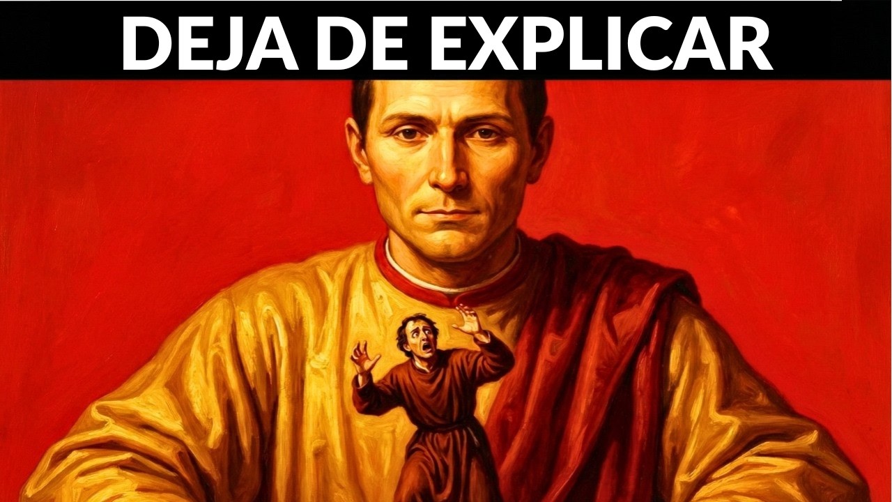 NUNCA te expliques  Es señal de debilidad – Maquiavelo