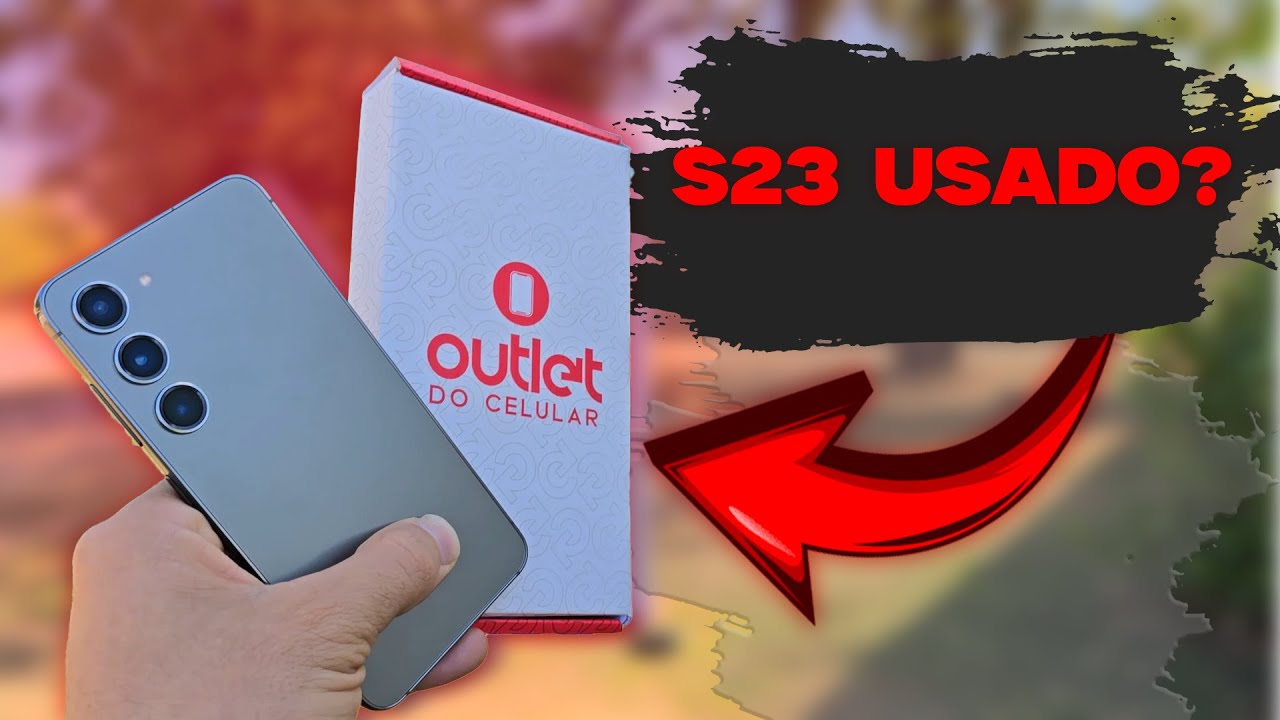 GALAXY S23 - OUTLET DO CELULAR - [USADO COM CUIDADO]