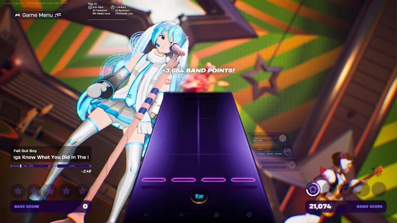 Light em up but Ochako plays bass Chun Li Plays drums and Miku sings