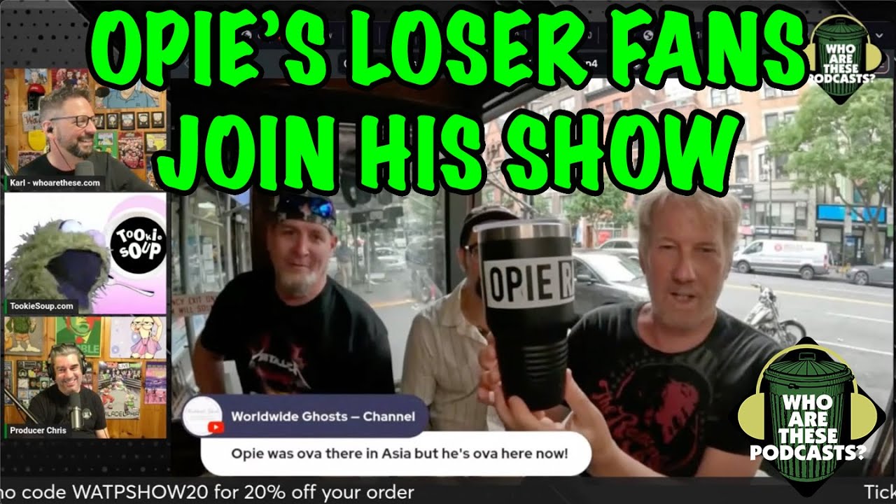 Opie Big Times His Friends; Brags About His Beach House To Poor Losers! (w/ Tookie)