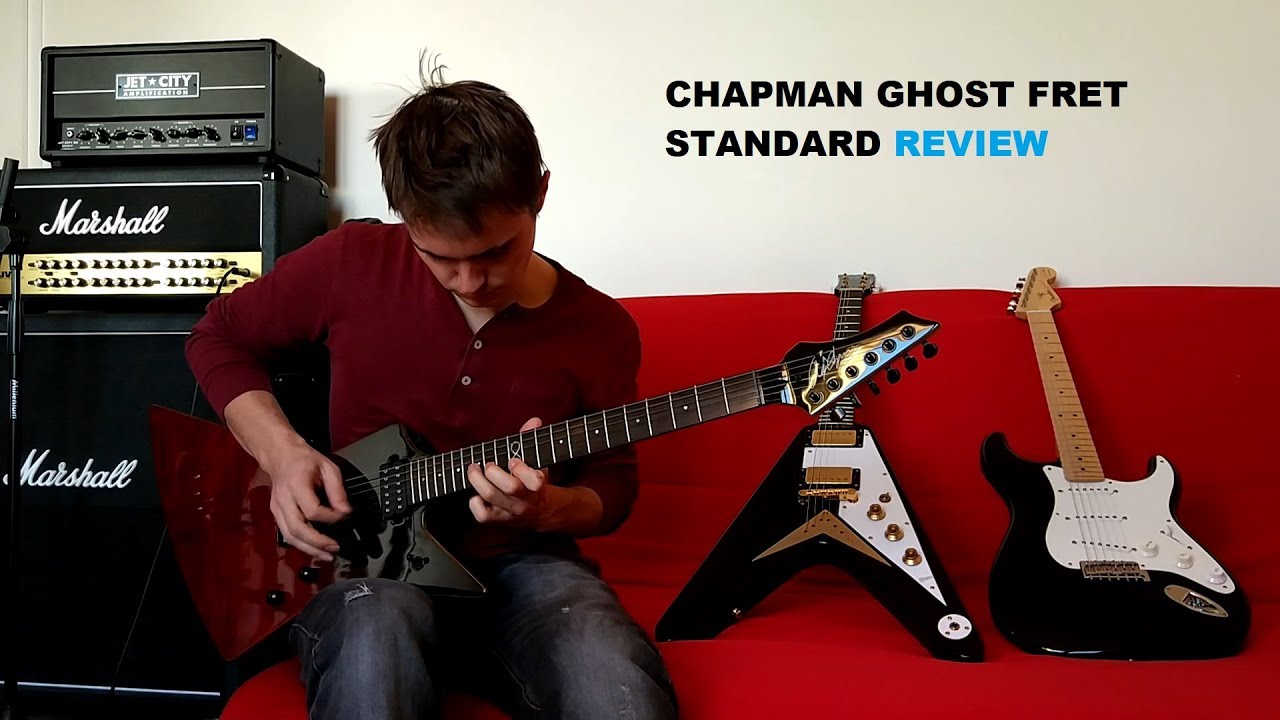 Chapman Ghost Fret Standard Review -Black Blood Finish