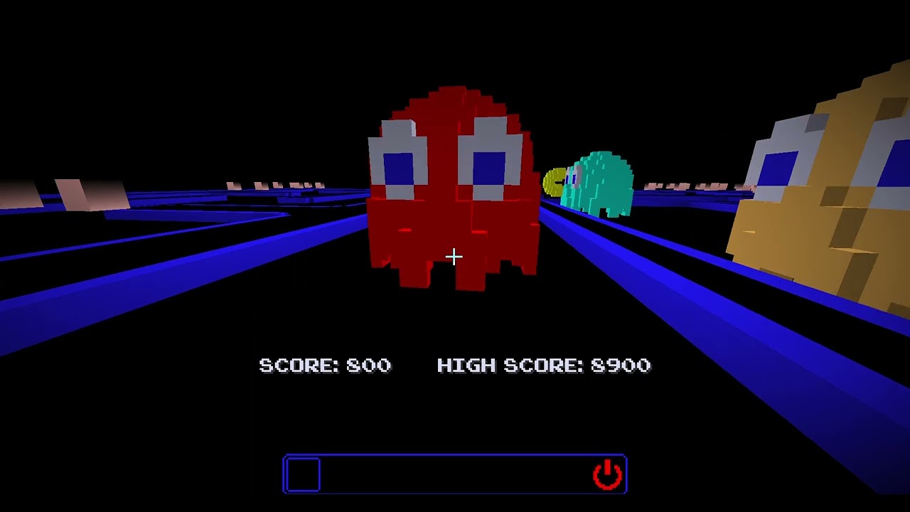 Pac Man no Minecraft
