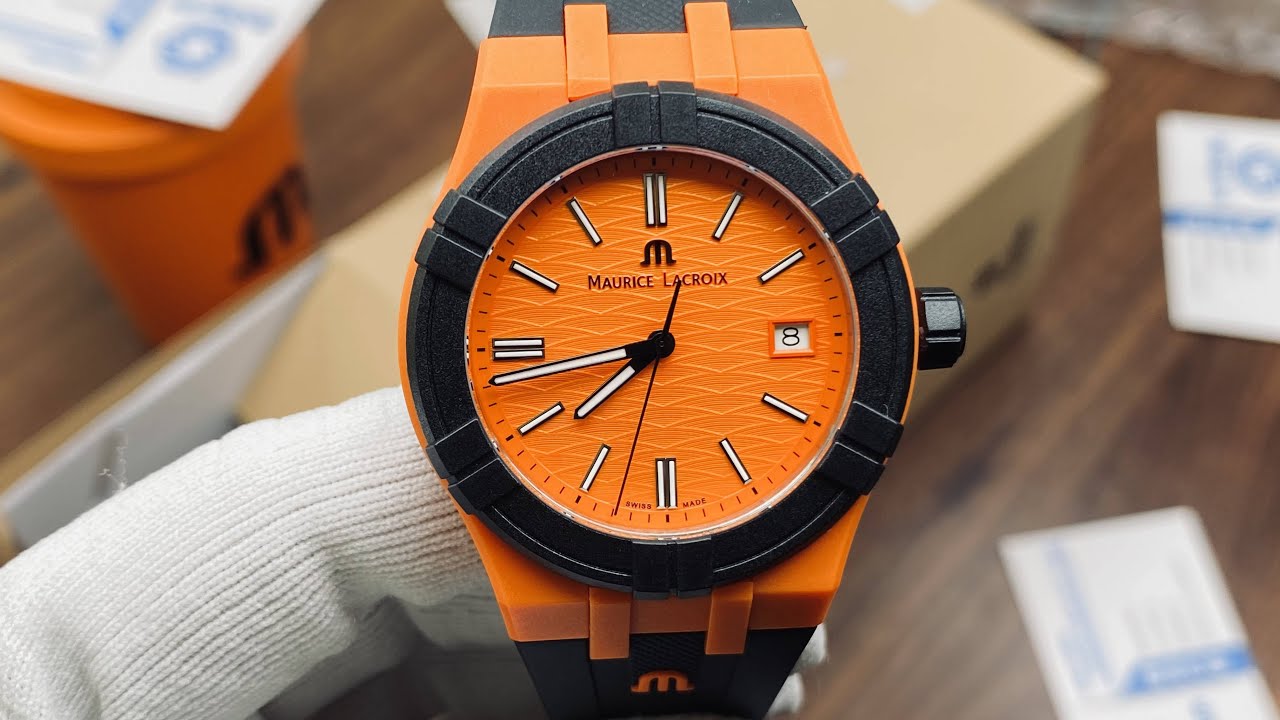 Xship.vn: Maurice Lacroix Men Aikon #Tide 40mm Quartz Watch AI2008-50050-300-0