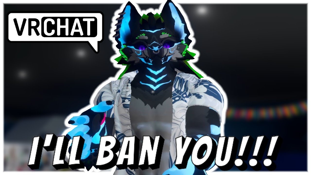 Забанен на всех серверах Furry | Троллинг в VRChat