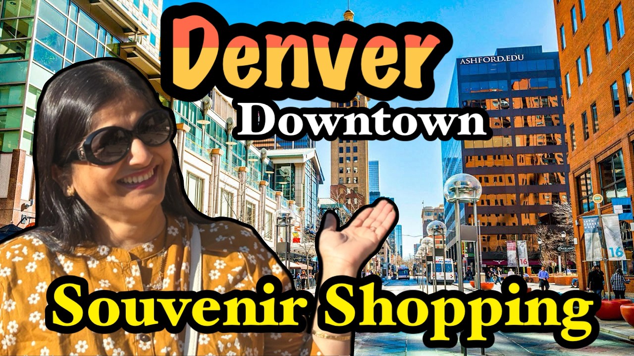 Denver Downtown Souvenir Shopping 🏔️ | Best Gift Shops in Downtown Denver Colorado | USA | America |