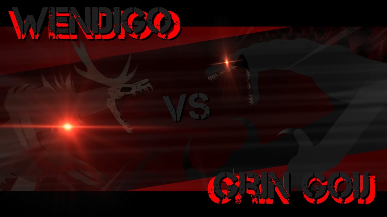 Wendigo vs grin goij // kaiju fight! (description)
