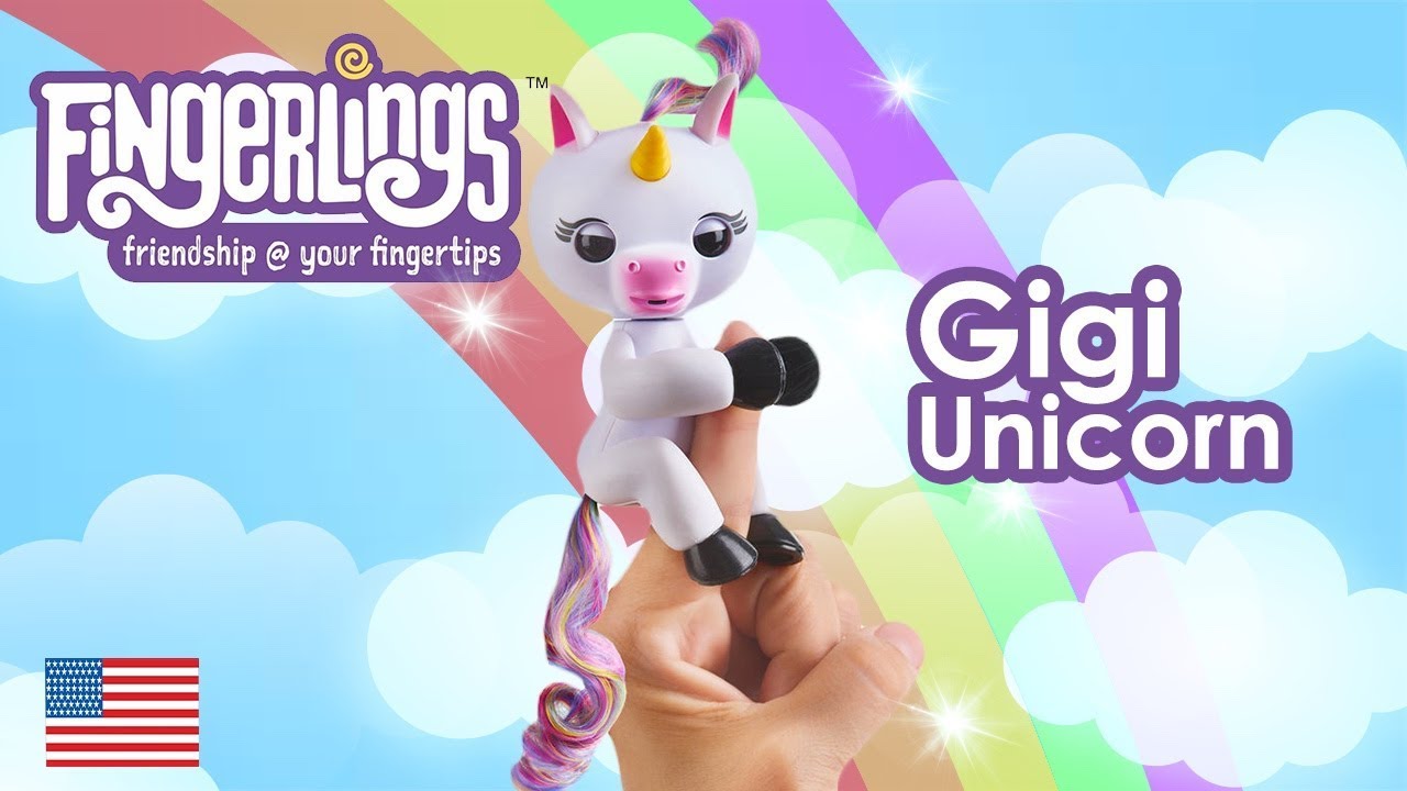 Gigi Unicorn Fingerlings Baby Monkeys Toys Surprise Licorne Magique Magical Unicornio Jail Game