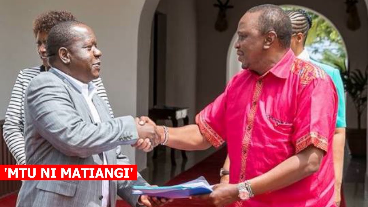 Big blow to Ruto as Uhuru Kenyatta Officially endorses Matiangi as next President 2027!