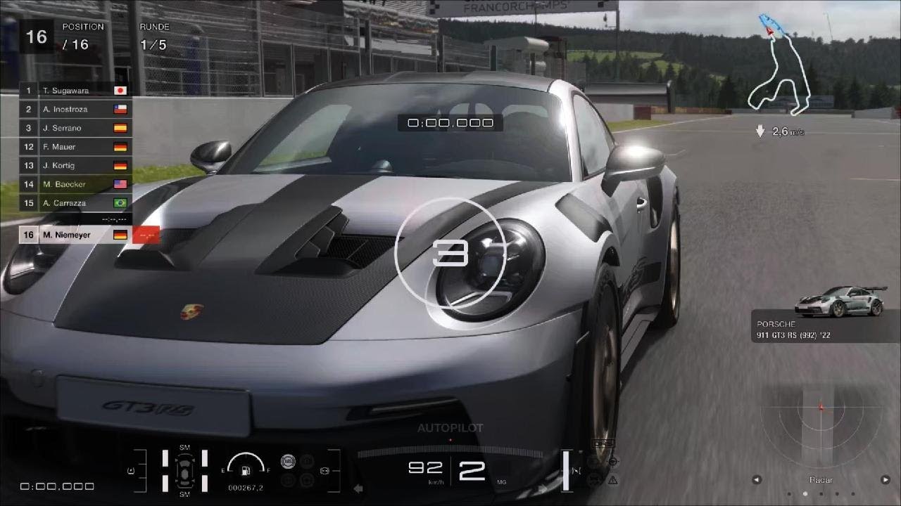 Gran Turismo 7 | Weekly Challenges - CW 2 | Porsche Cup | Circuit de Spa-Francorchamps