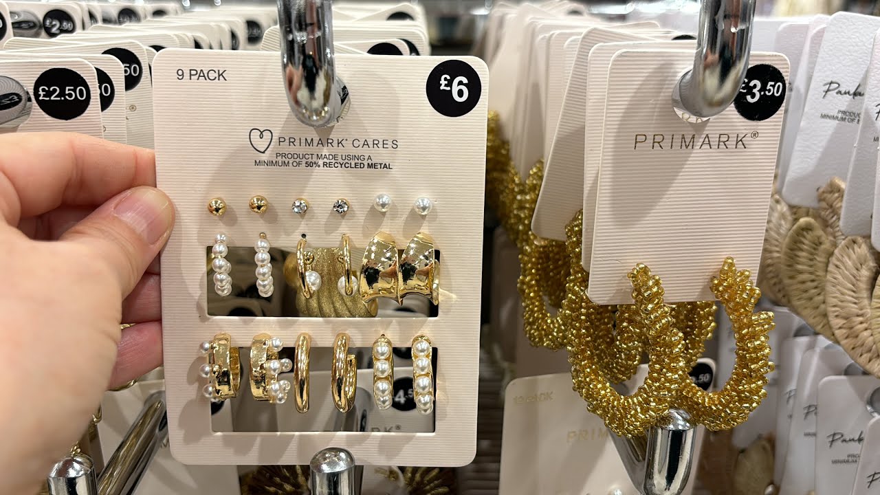 PRIMARK HAIR ACCESSORY AND JEWELLERY NEW COLLECTION 