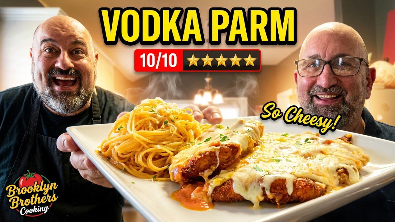 Chicken Parmigiana alla Vodka - The Ultimate Comfort Food