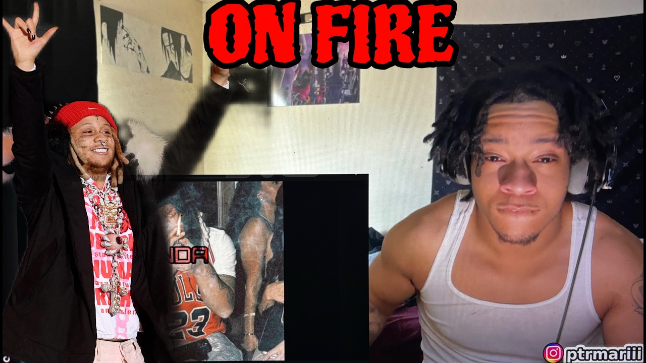 I LIKE DIS FREAKY AHH BEAT!😭Trippie Redd - On Fire (leak) REACTION!