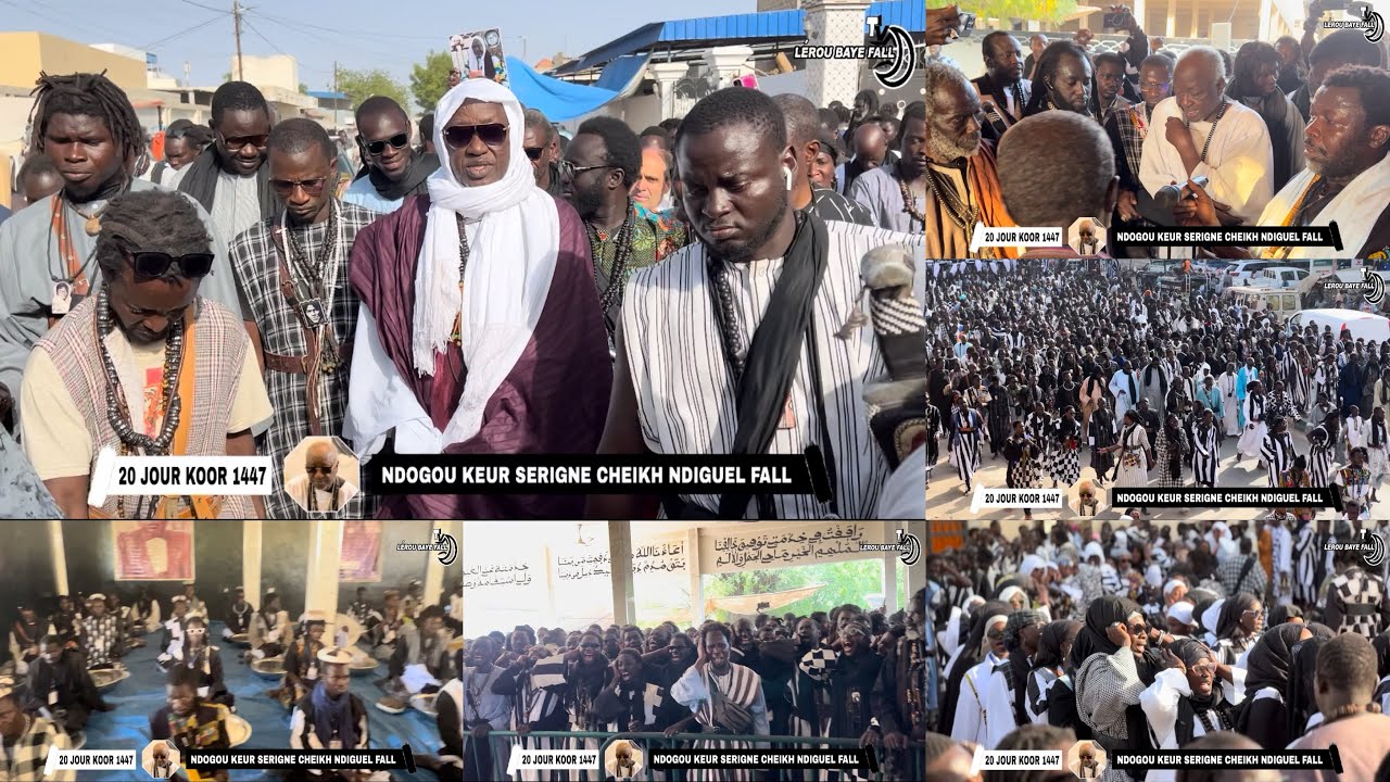 20iem Jour Koor 1447 Ndogou Keur Serigne Cheikh Ndiguel Fall Mardi 10 Mars 2026………