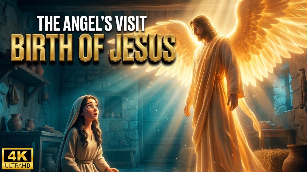 The Night an Angel Appeared in Nazareth | Birth of Jesus Part 1 | Animated Bible Story
