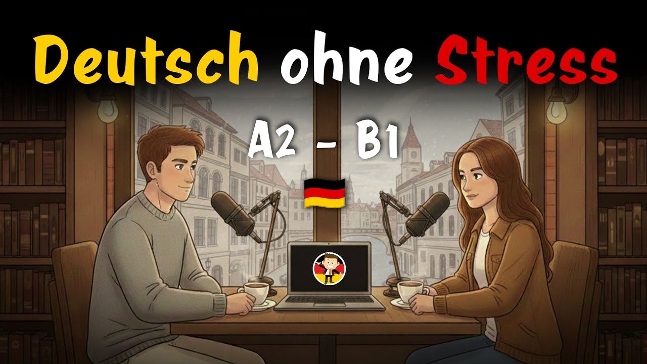 No Stress German 🇩🇪 A2-B1 |  Deutsch ohne Stress