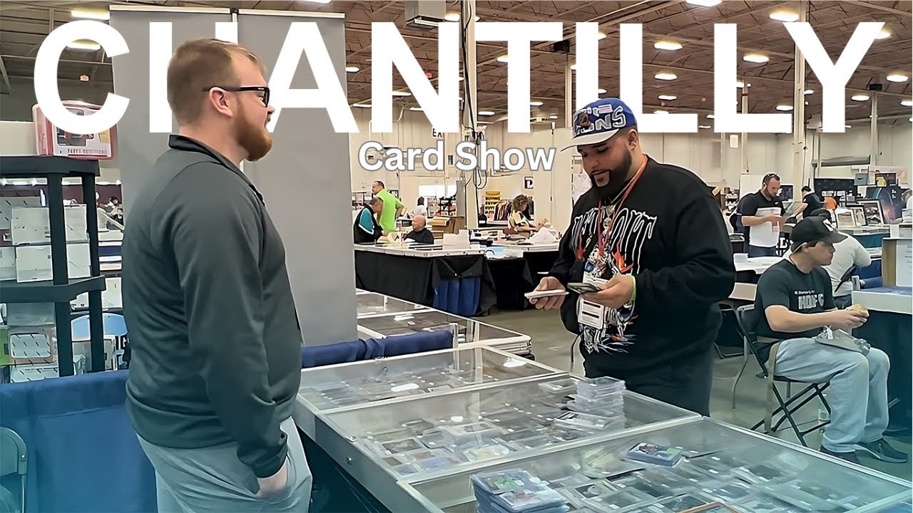 Spending $19,000+ On Sports Cards At The Chantilly Card Show! Card Show Vlog!! Huge PC Pickup!