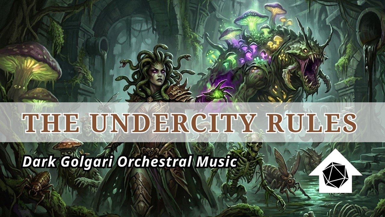 The Undercity Rules | Dark Golgari Orchestral Music 🐛🍄