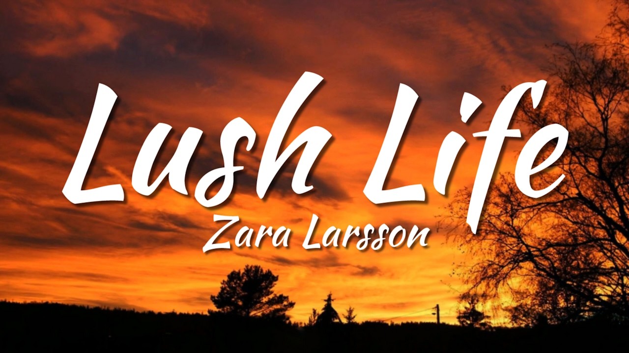 Zara Larsson - Lush Life (Lyrics)