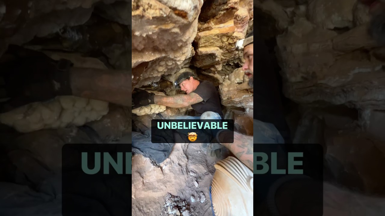 Incredible Find: Giant Crystal Slab Unearthed In Cave! Part 2 - Episode 14 💎 #crystals