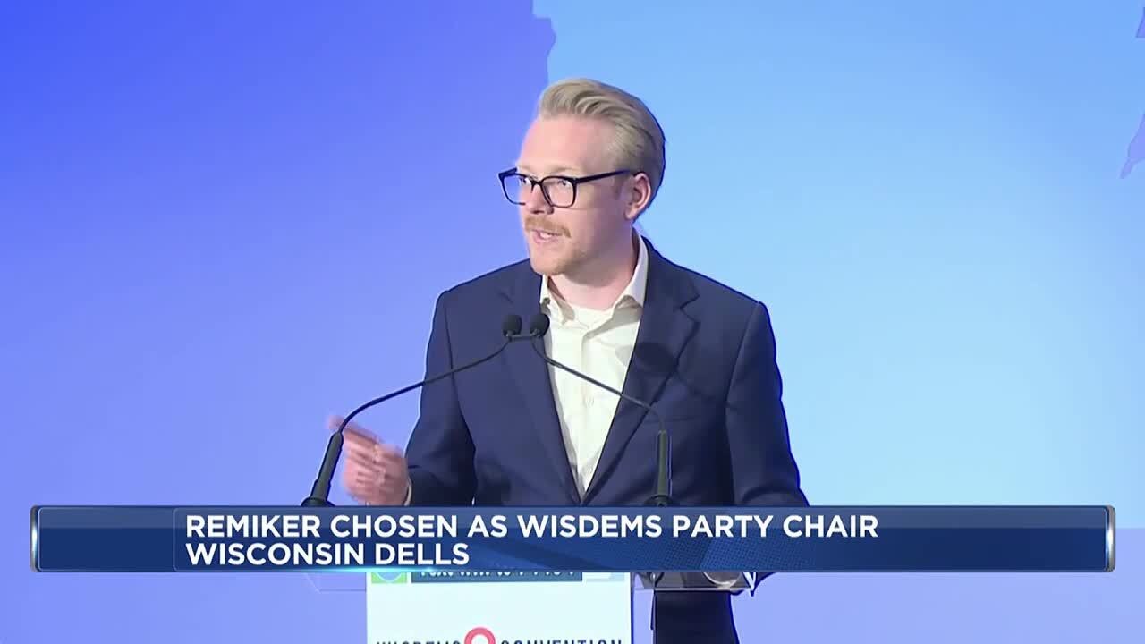 Devin Remiker elected as incoming chair of Democratic Party of Wisconsin
