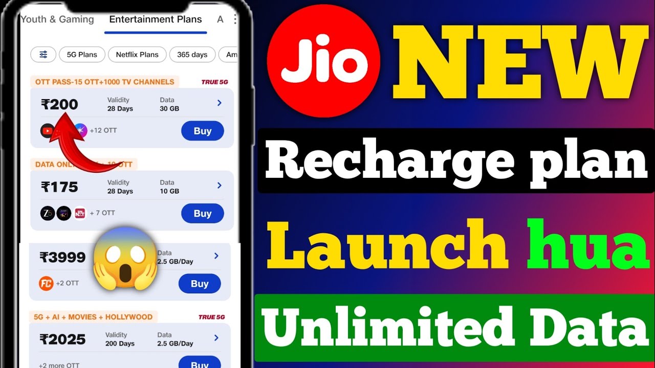 😍Jio New Recharge plan | Jio New offer 2026 | Jio Sabse Sasta Recharge plan | Jio New plan 2026