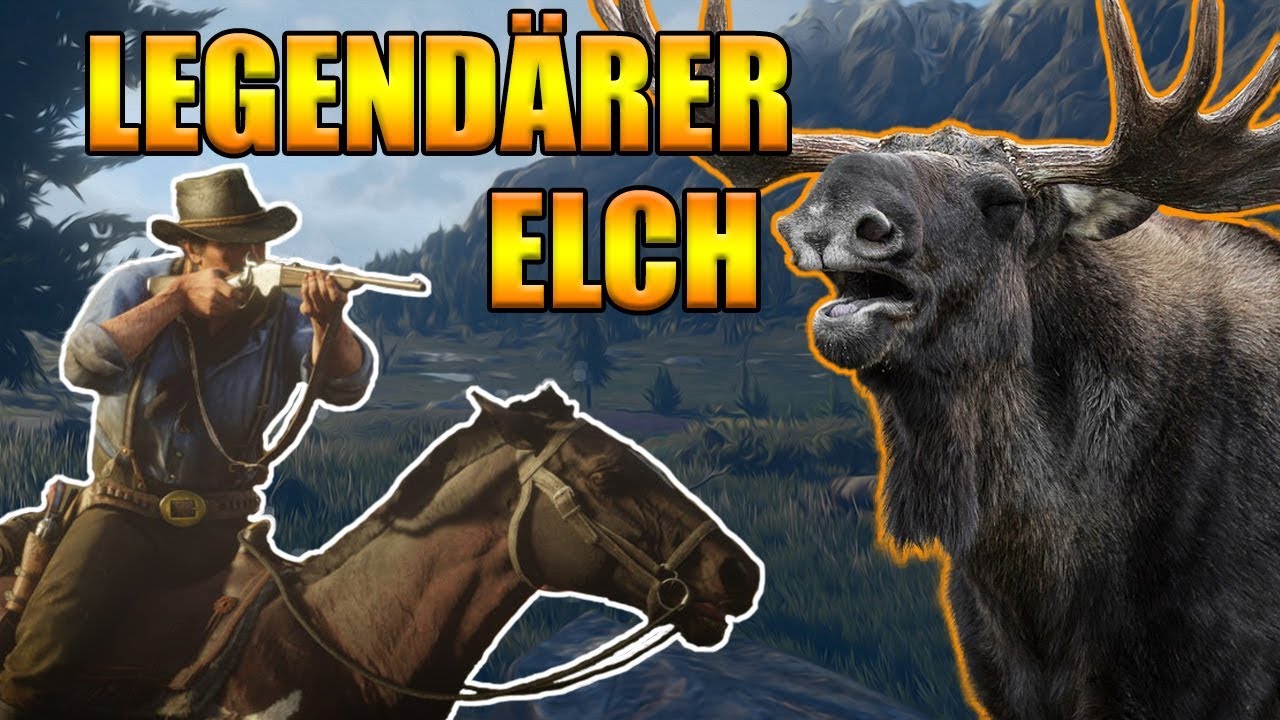 Legendärer Elch Red Dead Redemption 2 - Legendäre Tiere jagen