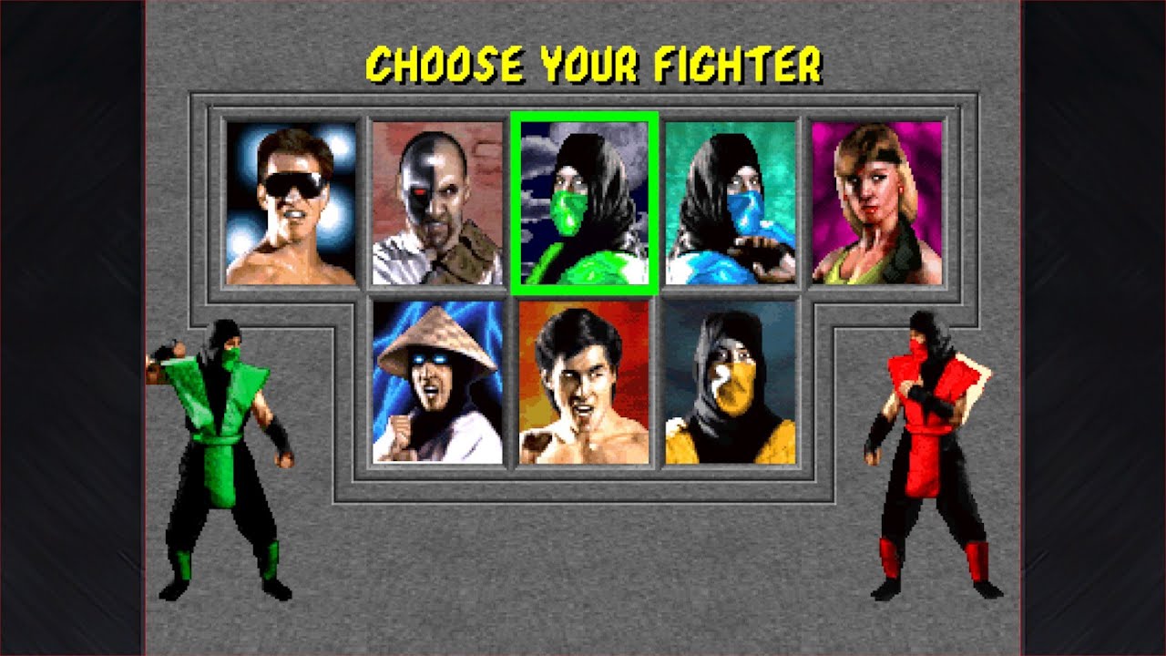 Mortal Kombat Komplete Plus (MK1 Screenpack) Прохождение игры Reptile