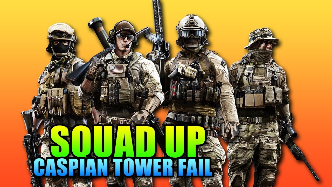 Battlefield 4 - Squad Up: Second Assault Caspian Tower Fail