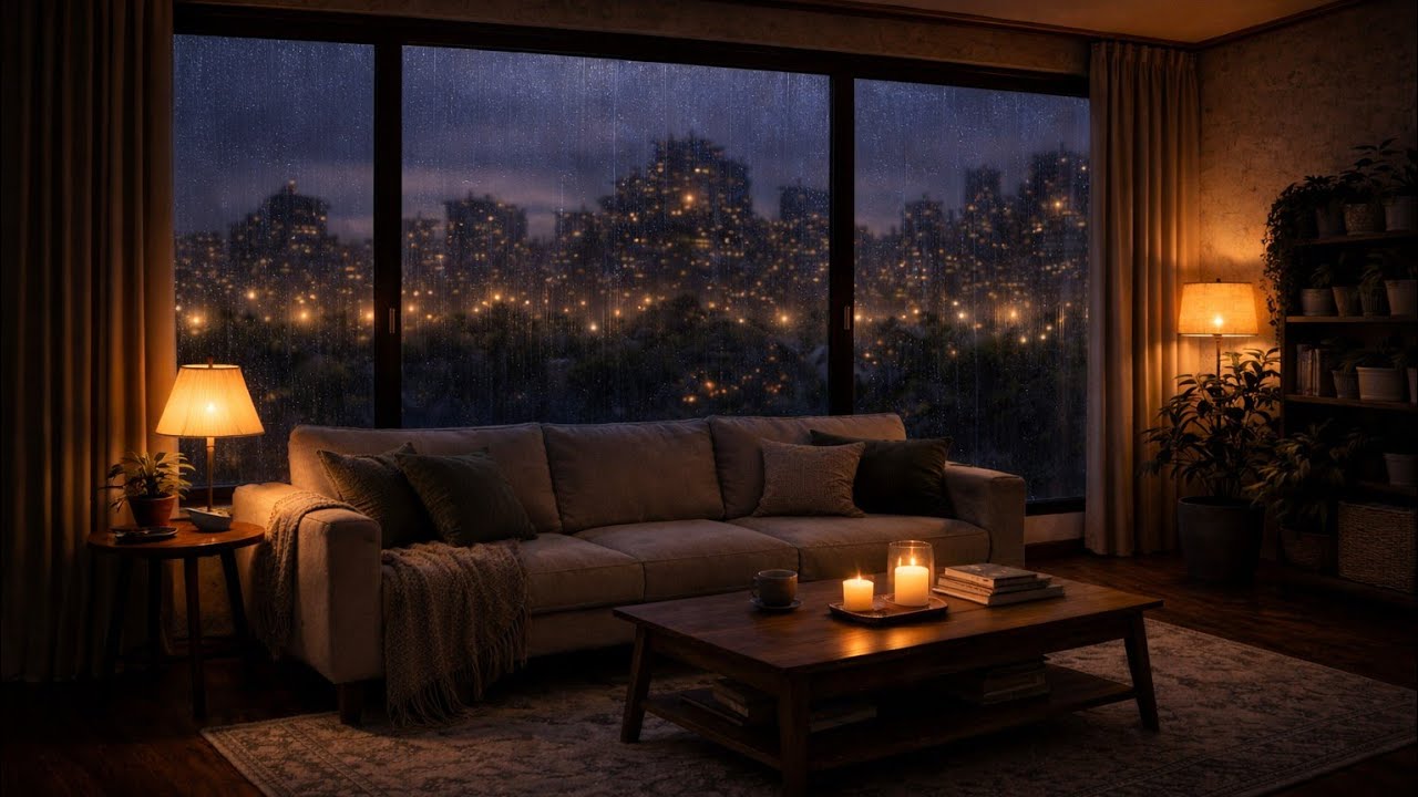 Quiet Night Lofi — Gentle Relaxation (Dim Light, Calm Mind)