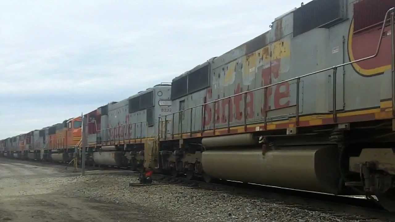 Big Power Move!!   26 BNSF SD75M's, With 19 Warbonnets!!