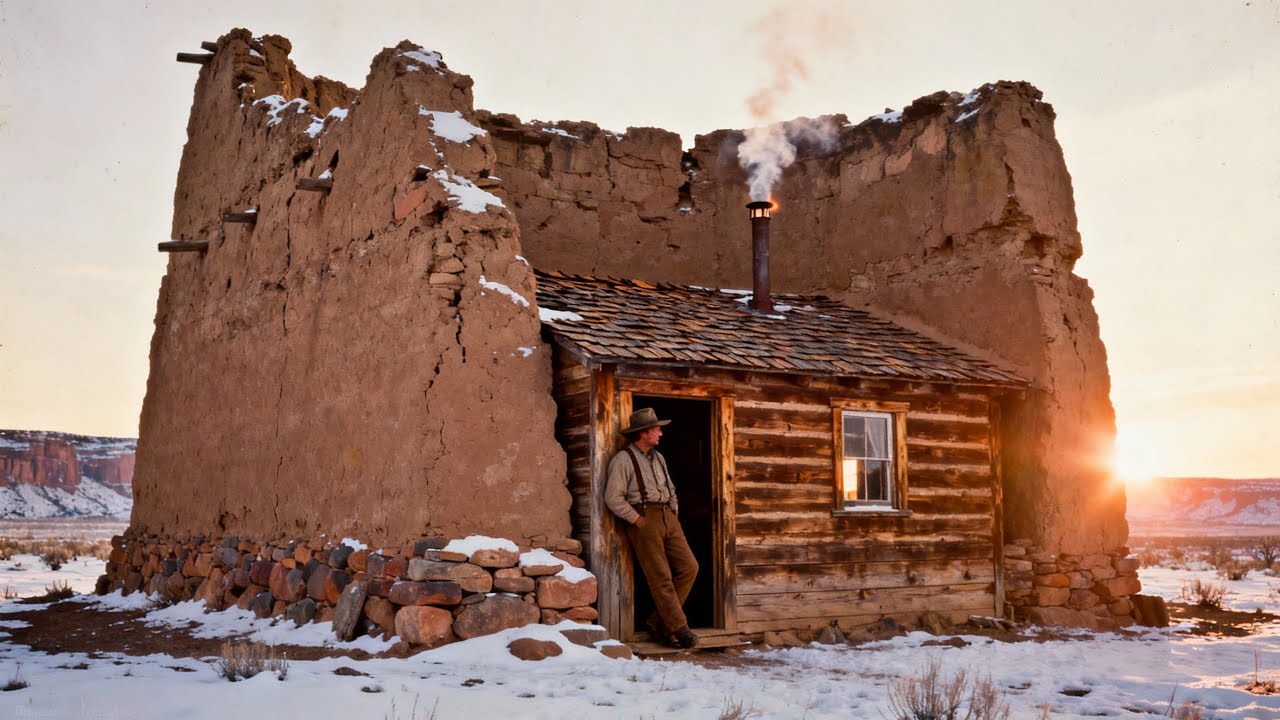 Neighbors Laughed When He Built a Cabin Inside Ancient Ruins — Until It Stayed 20 Degrees Warmer
