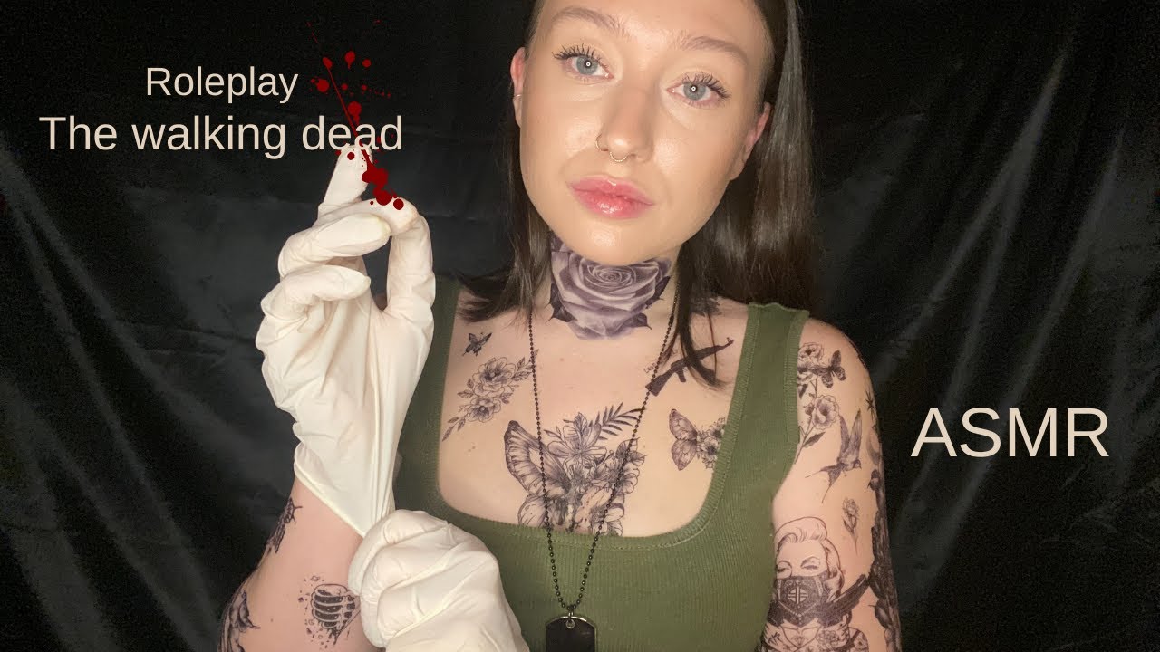 ASMR FRANCAIS - Examen médical. Es- tu infecté? 🩺🧟 (check up)