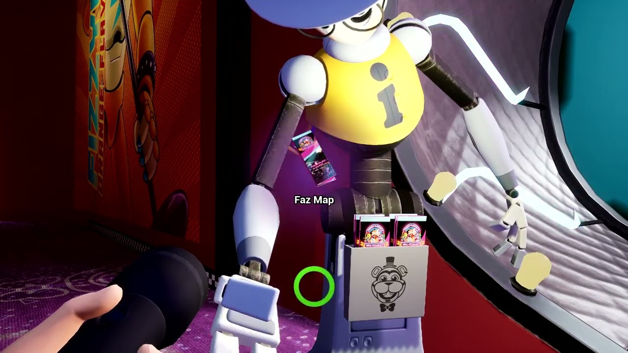 Fnaf security breach the white woman got me!!