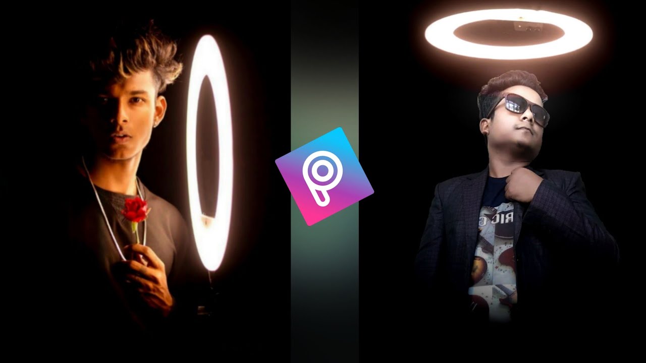 Instagram Viral Ring Light Photo Editing  Tutorial | Ring Light Editing in Picsart-Ravichandra Editz
