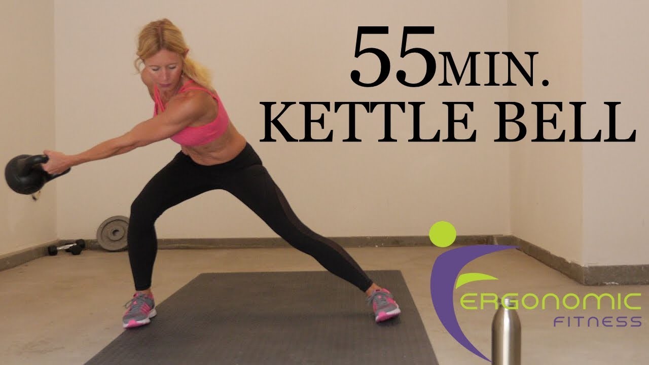 55 MIN. KETTLE BELL WORKOUT - BURN FAT/BUILD/TONE